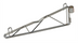 Thumbnail image #1 for Quantum 14-Inch Deep Stainless Steel Single Post Cantilever Wall Mount Shelf Support