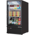 Thumbnail image #1 for Everest EMGR8B 1-Section Reach-In Glass Door Merchandiser Refrigerator, 8 Cu. Ft., Black