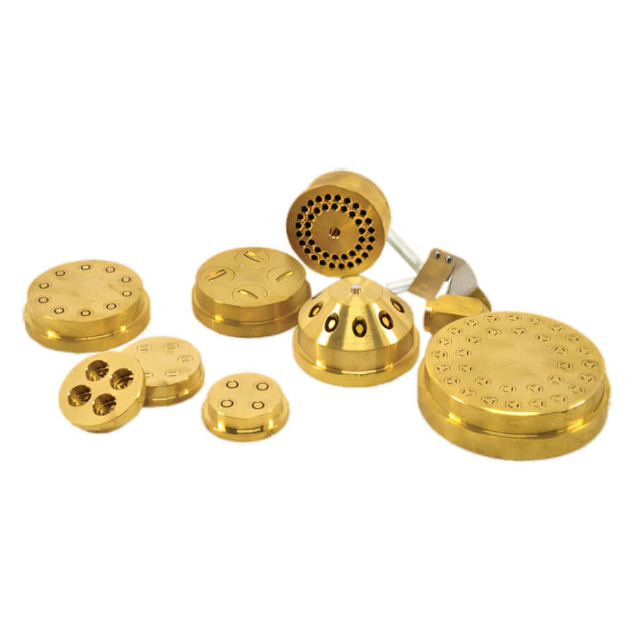 Product image #1 for #190 28 mm Brass Conchiglie Rigate Pasta Machine Die