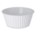 Thumbnail image #1 for Carlisle 4-1/2 oz White SAN Fluted Ramekin