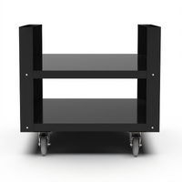 Trento Alfa Black Equipment Stand for Zeno Series 6