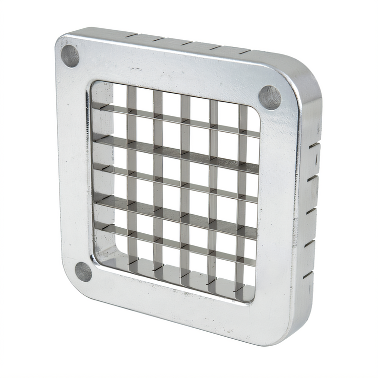 Product image #1 for Winco 1/2 Inch Stainless Steel French Fry Cutter Blade Assembly