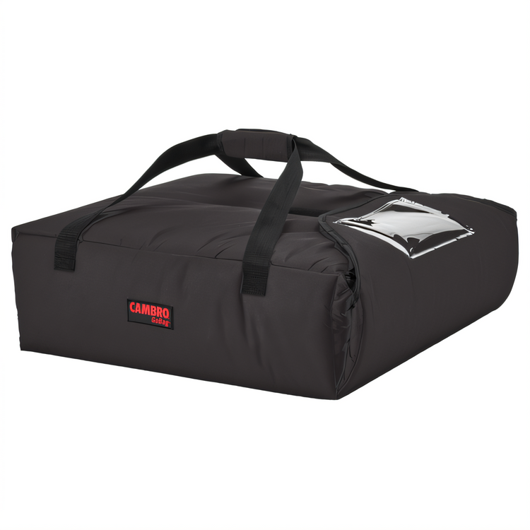 Product image #1 for Cambro GoBag Premium Pizza Delivery Bag, 19 x 20 x 9 Inch, Black, Holds 3 18-Inch or 4 16-Inch Pizza Boxes