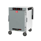 Thumbnail image #1 for Metro HotBlox™ HBCW8-ASPC-M Wide 8-Pan Pass-Thru Insulated Holding Cabinet, Analog Control, Solid Front/Clear Rear Doors, Mobile