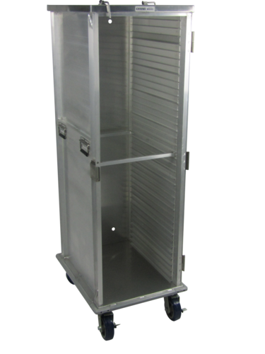 Product image #1 for Extra Heavy-Duty Enclosed Aluminum End-Load Bun Pan Rack Cabinet, 40 Pan Capacity