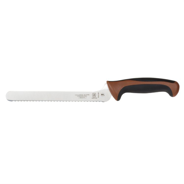 Product image #1 for Mercer Culinary M22418BR Millennia Colors™ Bread Knives Case of 6