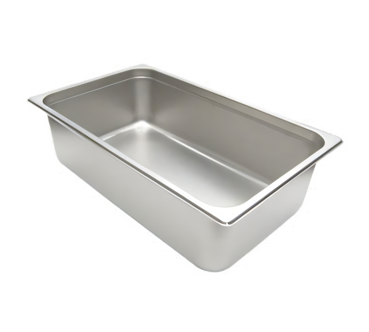 Product image #2 for NestWell Full-Size 6-Inch Deep Heavy 22 Gauge Anti-Jamming Stainless Steel Steam Table Pan