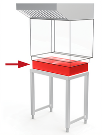 Lainox Compact Naboo Hood Installation Frame Accessory