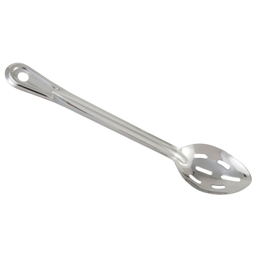 Product image #1 for Winco Prime 11-Inch Slotted Stainless Steel One-Piece Basting Spoon