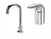 Thumbnail image #1 for Krowne Royal Series Deck-Mount Single-Hole Single-Lever Remote Valve Faucet with 3-1/2 Inch Gooseneck Spout