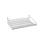 Thumbnail image #1 for Metro SmartWall GS1830K4 Wall-Mounted Grid Shelf, 30"W x 18"D, Retaining Edge, Gray Epoxy, Microban