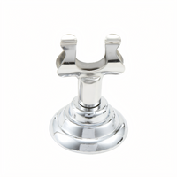 Winco Harp Clip Tabletop Menu Card Holder with Heavy Cast Metal Base