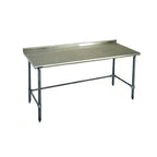 Thumbnail image #1 for Eagle Group BlendPort® BPT-3024GTB-UT 16 Gauge 430 Stainless Steel Work Table with 1-1/2 Inch Rear Upturn, 24 x 30 Inch
