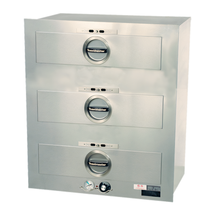 Product image #1 for Toastmaster 3-Drawer Built-In Drawer Warmer with Thermostatic Controls