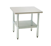 Eagle Group 30 x 24 x 24 Inch Stationary Mixer Stand with Stainless Steel Top and Galvanized Undershelf