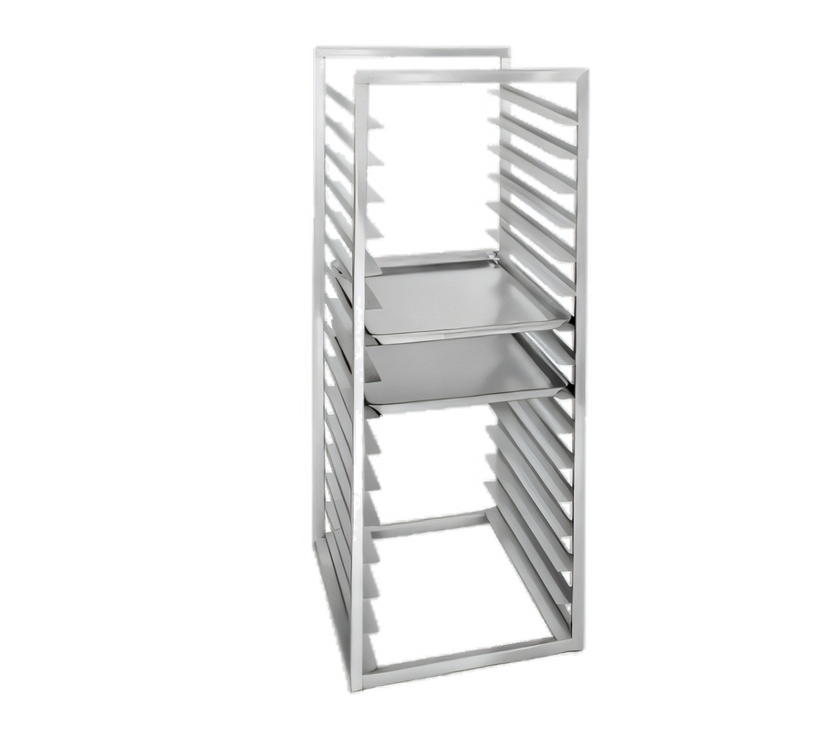 Product image #1 for Channel Manufacturing Knock-Down Aluminum End-Load Reach-In Refrigeration Bun Pan Rack, 16 Full-Size Pan Capacity
