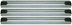 Thumbnail image #1 for Quantum Double Unit Floor Track Assembly Kit with 3 18-Foot V-Groove Aluminum Tracks