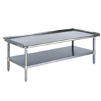 Thumbnail image #1 for Eagle Group T2460SGS Stainless Steel Griddle/Equipment Stand, 16-Gauge Top, Adjustable Undershelf, 60-3/8" W x 24-3/8" D x 25-1/4" H