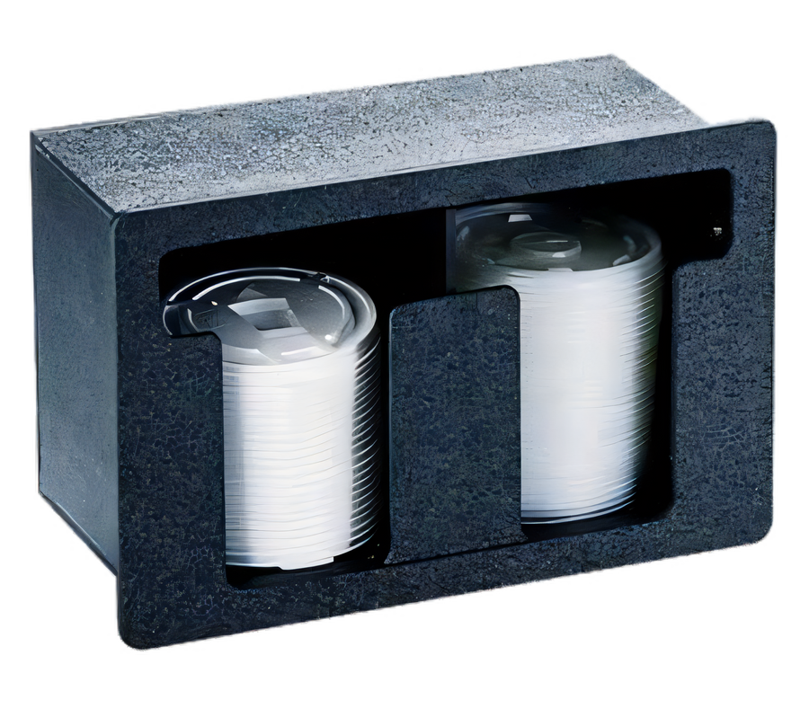 Product image #1 for Vollrath Flush Mount 2-Column Horizontal Lid Holder