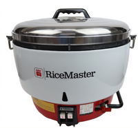 Town Equipment RiceMaster 55-Cup Natural Gas Countertop Commercial Rice Cooker with Cook and Hold Operation