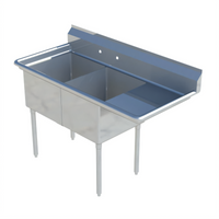Sapphire Manufacturing SMS-2-2020R Compartment Sinks