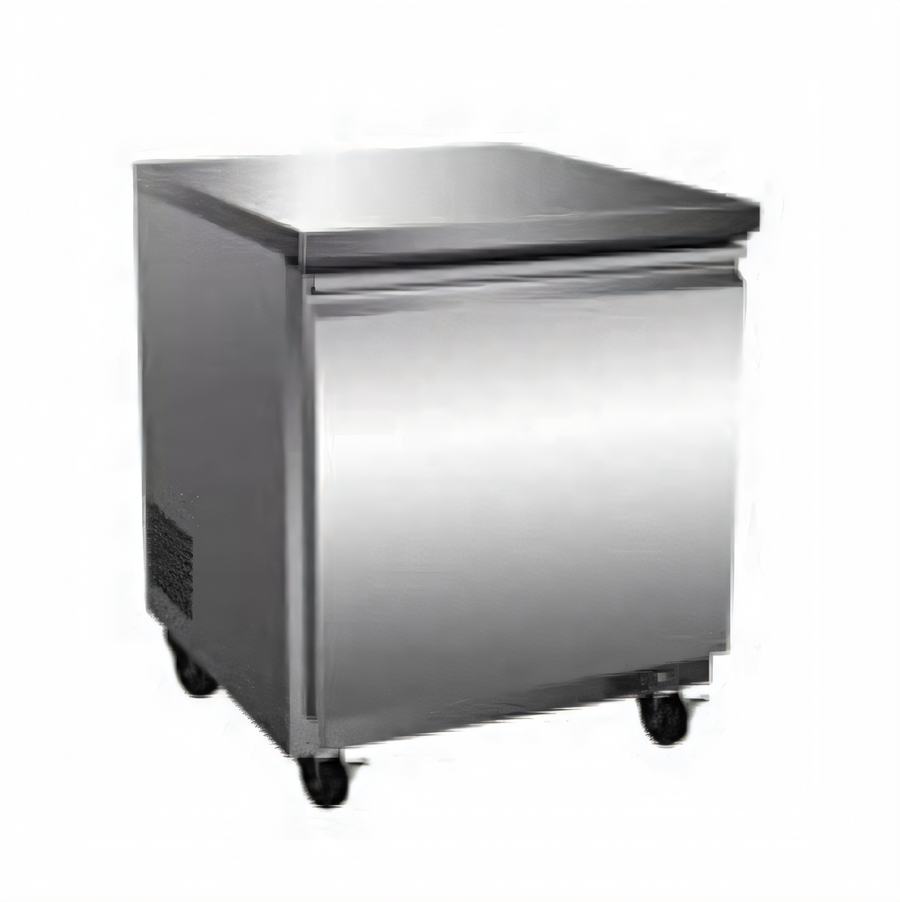 Product image #1 for Serv-Ware 6.5 Cu. Ft. Undercounter Freezer, Stainless Steel, 115V