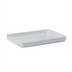 Thumbnail image #1 for Del Mar Rectangular Chafing Dish Lid/Platter, White ABS Plastic, Fits B11W