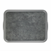 Thumbnail image #1 for Cambro Camtray Non-Skid Versa Room Service Tray with Handles, Rectangular 15 x 20 Inch, Pearl Gray with Titan