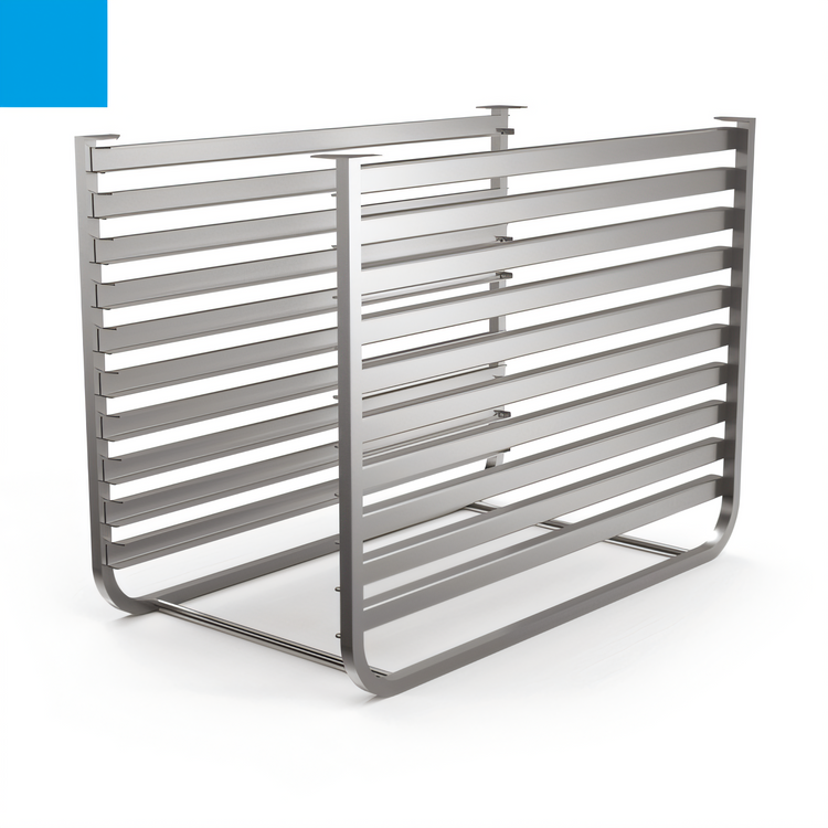Product image #1 for Lainox Compact Naboo Stainless Steel Side Runners for 10 Pans