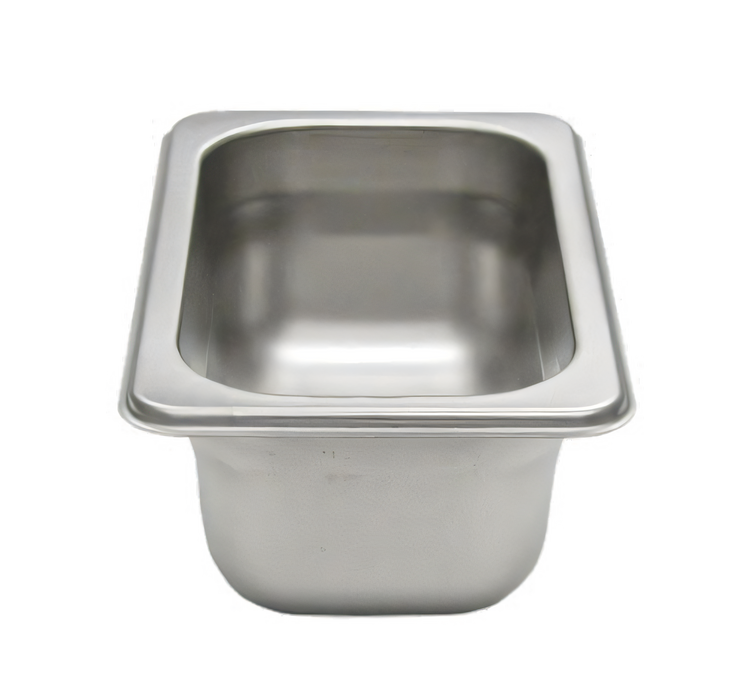 Product image #1 for NestWell 1/9 Size Solid Stainless Steel Steam Table Pan, 2-1/2 Inch Deep, 24 Gauge
