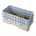 Thumbnail image #2 for Cambro Camrack Half-Size Base Rack with 2 Soft Gray Extenders, 1 Compartment, Sherwood Green