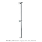 Thumbnail image #1 for Metro Super Erecta 54PDFS 54-Inch Stainless Steel Wall-Mount Shelving Post and Brackets Kit