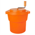Thumbnail image #1 for Omcan Manual 19 Liter Salad Spinner, 5 Gallon, Orange