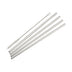 Thumbnail image #1 for 5-Piece Stainless Steel Straight Drinking Straw Set with Cleaning Brush, 8-1/2 Inch