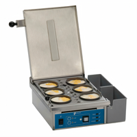 Antunes ES-604 Countertop Heat/Steam Egg Station for 6 4-Inch Eggs