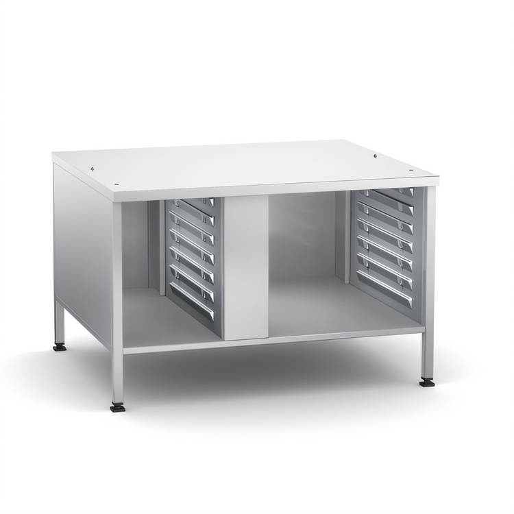 Product image #1 for RATIONAL Stand III Stationary Stainless Steel Oven Stand for iCombi 6- and 10-Full Size Classic/Pro