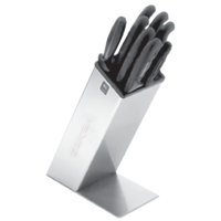 Dexter Russell SofGrip SB-6 6-Piece Knife Set with Stainless Steel Knife Block