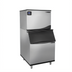 Thumbnail image #1 for Maxx Ice Intelligent Series 30 Inch Air-Cooled Modular Half Dice Cube Ice Machine with 470 lb Storage Bin