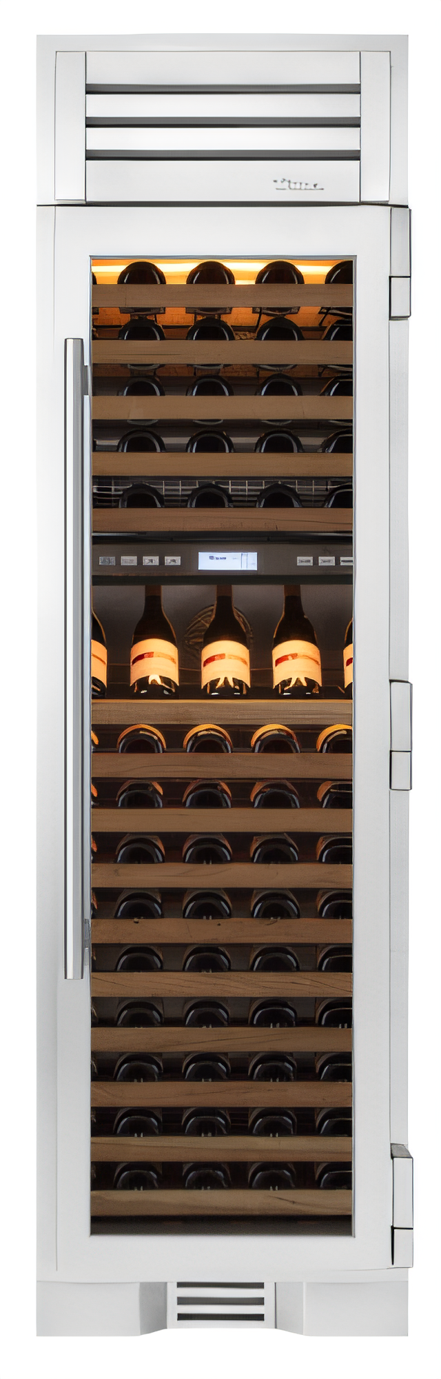 Product image #1 for 24-Inch Dual Zone Built-In Wine Cooler with Stainless Steel Glass Door