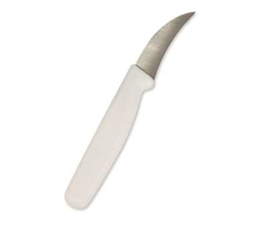 Product image #1 for Crestware 2.75 Inch Bird's Beak Peeling Knife with White Polypropylene Handle