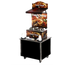 Thumbnail image #1 for Vollrath 4-Series Signature Server Cayenne Freestanding Soup Kiosk Food Cart Merchandiser