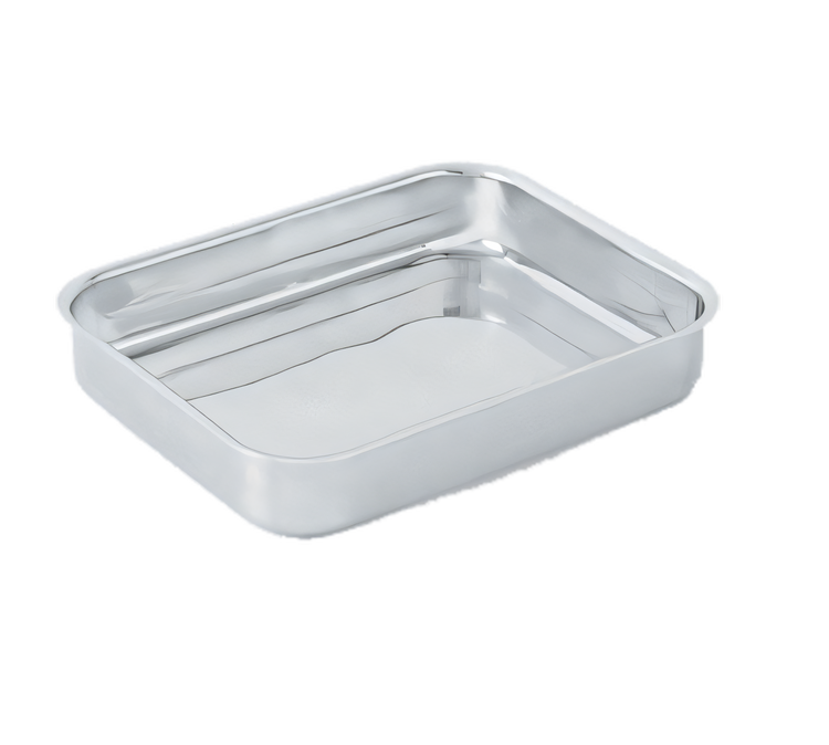 Product image #1 for Vollrath Miramar 2.8 Quart Induction Ready Stainless Steel and Aluminum Roasting Pan