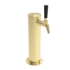 Thumbnail image #1 for Perlick Corporation 69526-1DATF-R Commercial Draft Arm Beer Dispensing Kit, One Faucet, Tarnish-Free Brass, Field Installation