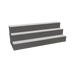 Thumbnail image #1 for Glastender LLD3-36 36-Inch Wide 3-Tier Lighted Liquor Display
