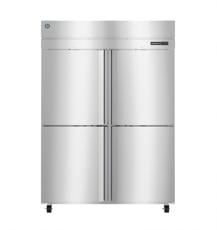 Product image #1 for Hoshizaki Pass-Thru Upright Heated Holding Cabinet, 2 Section, Half Stainless Steel Doors