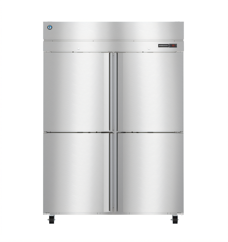 Product image #1 for Hoshizaki Pass-Thru Upright Heated Holding Cabinet, 2 Section, Half Stainless Steel Doors
