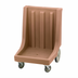 Thumbnail image #2 for Cambro Camdolly® Coffee Beige Dish Rack Dolly with Handle and Big Rear Wheels, 350 lb Capacity