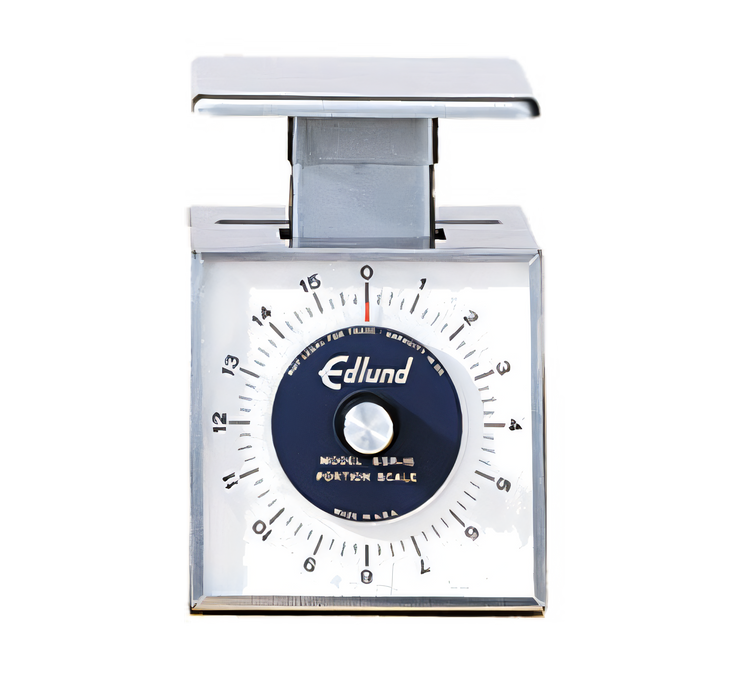Product image #1 for Edlund SSR-16 Compact Stainless Steel Rotating Dial Portion Scale, 16 oz Capacity