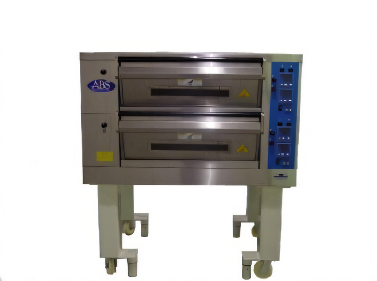 Product image #2 for American Baking Systems ABSEDO-282 Two-Deck Electric Deck Oven with Ceramic Stone Hearths