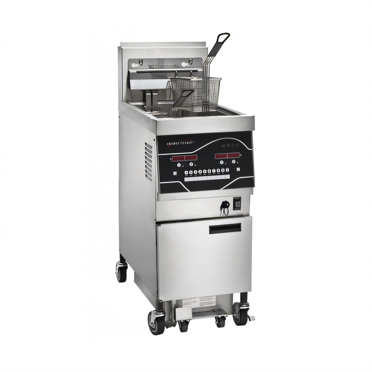 Product image #1 for Henny Penny Evolution Elite 1-Well Electric Open Fryer, Floor Model, 30 lb Oil Capacity